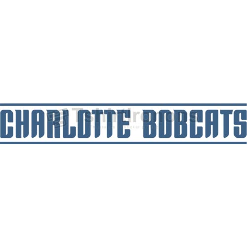 Charlotte Bobcats T-shirts Iron On Transfers N923